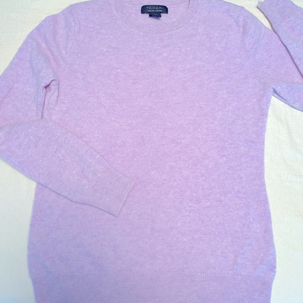 Lavender Cashmere Sweater